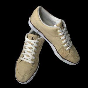 Polo Ralph Lauren Hanford Burgundy Brown w/ White